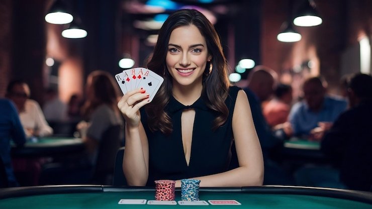 Antarmuka aplikasi starjoker menampilkan permainan slot dan kasino langsung